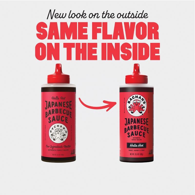 slide 4 of 7, Bachan's Hella Hot Japanese BBQ Sauce - 15.5oz, 15.5 oz