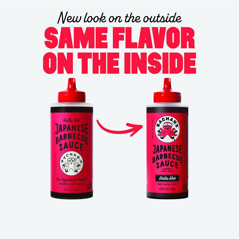 slide 4 of 7, Bachan's Hella Hot Japanese BBQ Sauce - 15.5oz, 15.5 oz
