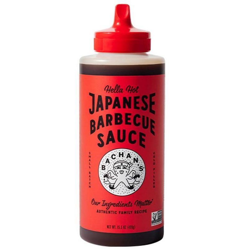 slide 1 of 5, Bachan's Hella Hot Japanese BBQ Sauce - 17oz, 17 oz