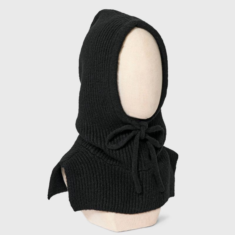 slide 2 of 4, Snood Hood Balaclava - Wild Fable™ Black, 1 ct