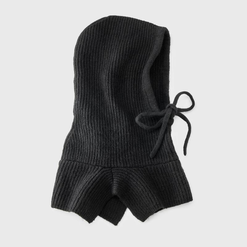 slide 3 of 4, Snood Hood Balaclava - Wild Fable™ Black, 1 ct