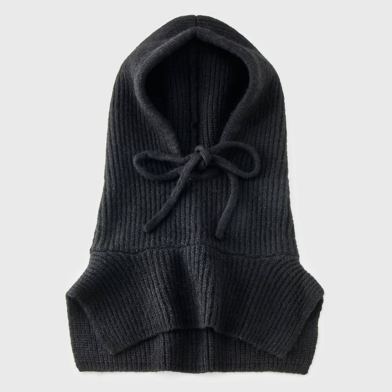 slide 1 of 4, Snood Hood Balaclava - Wild Fable™ Black, 1 ct