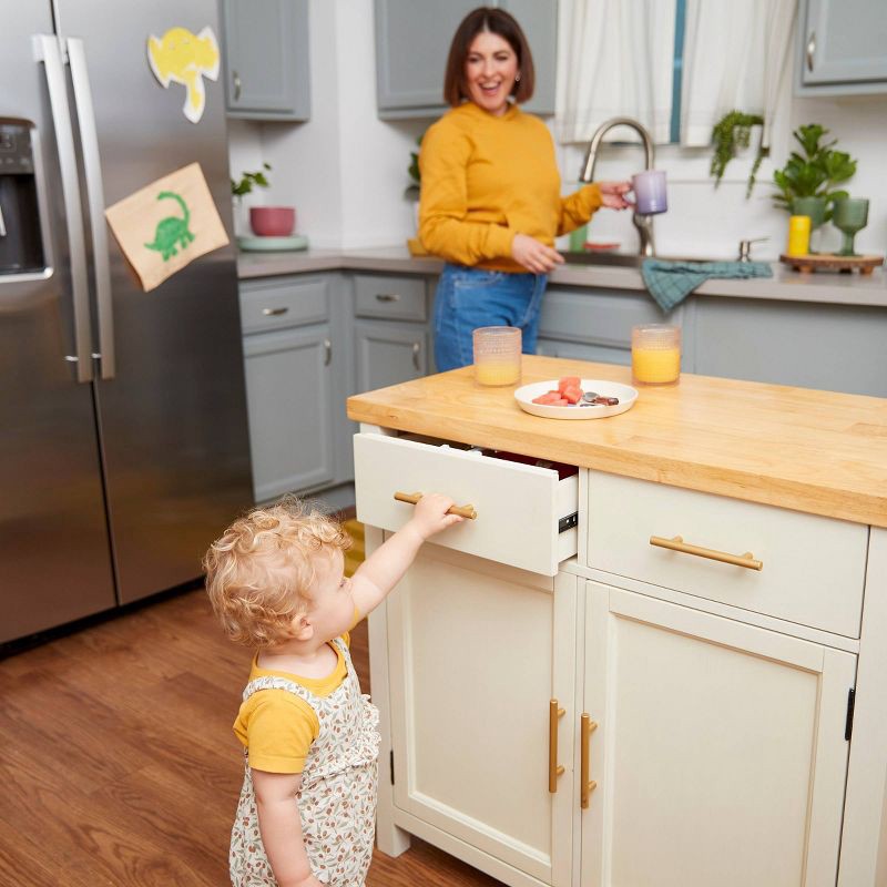 slide 9 of 12, Safety 1st Secure-to-Explore Adhesive Locks - White - 8pk, 8 ct