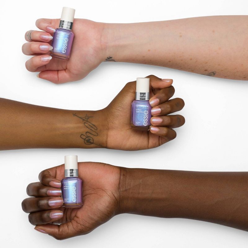 slide 2 of 6, essie Nail Art Studio Special Effects Vegan Nail Polish - Ethereal Escape - 0.46 fl oz, 0.46 fl oz