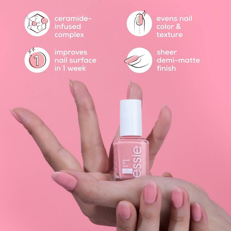 slide 6 of 11, essie Nailcare Good as New Ceramide Nail Perfector Treatment - 0.46 fl oz, 0.46 fl oz