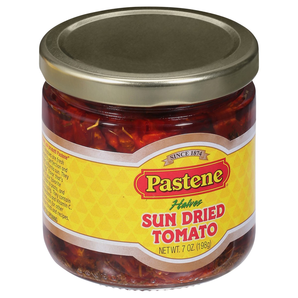 slide 3 of 9, Pastene Halves Sun Dried Tomato 7.0 oz, 7 oz