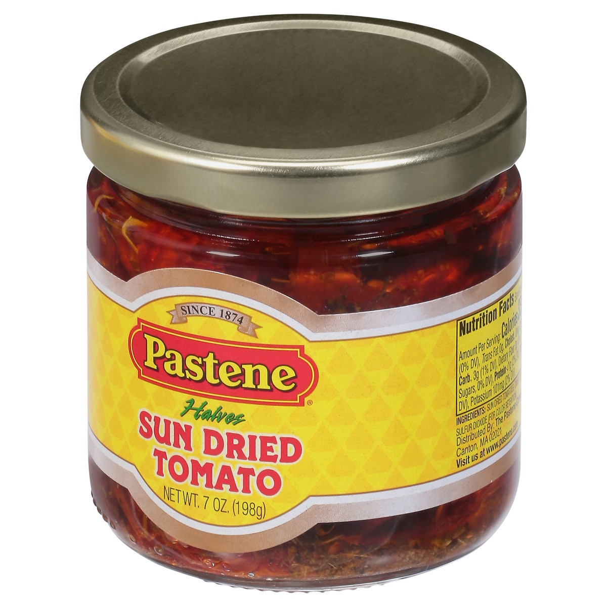 slide 5 of 9, Pastene Halves Sun Dried Tomato 7.0 oz, 7 oz