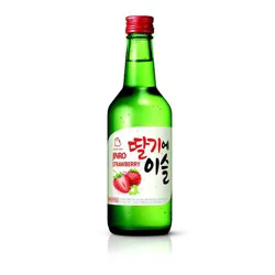 Jinro Strawberry Soju - 375ml Bottle