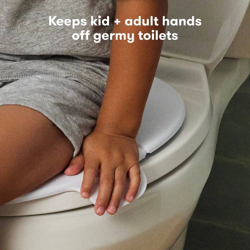 slide 4 of 7, Frida Baby Fold n Go Potty Toilet Training Seat - White, 1 ct