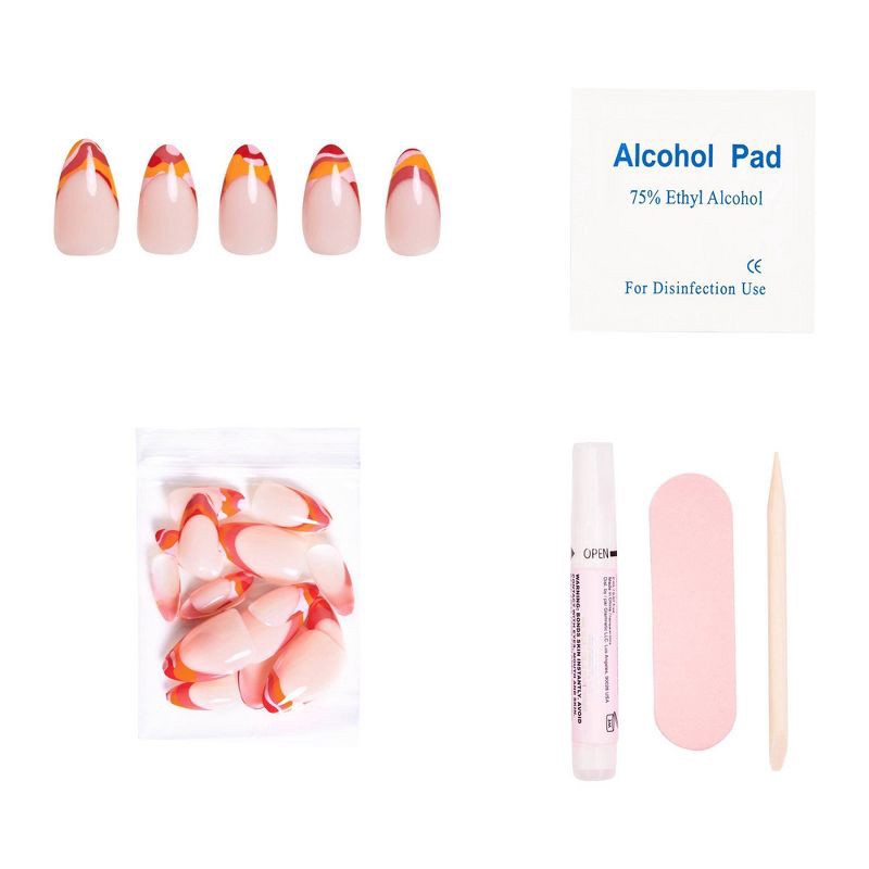 slide 2 of 5, Glamnetic Women's Press-On Nails - Marrakech - 30ct - Ulta Beauty, 30 ct