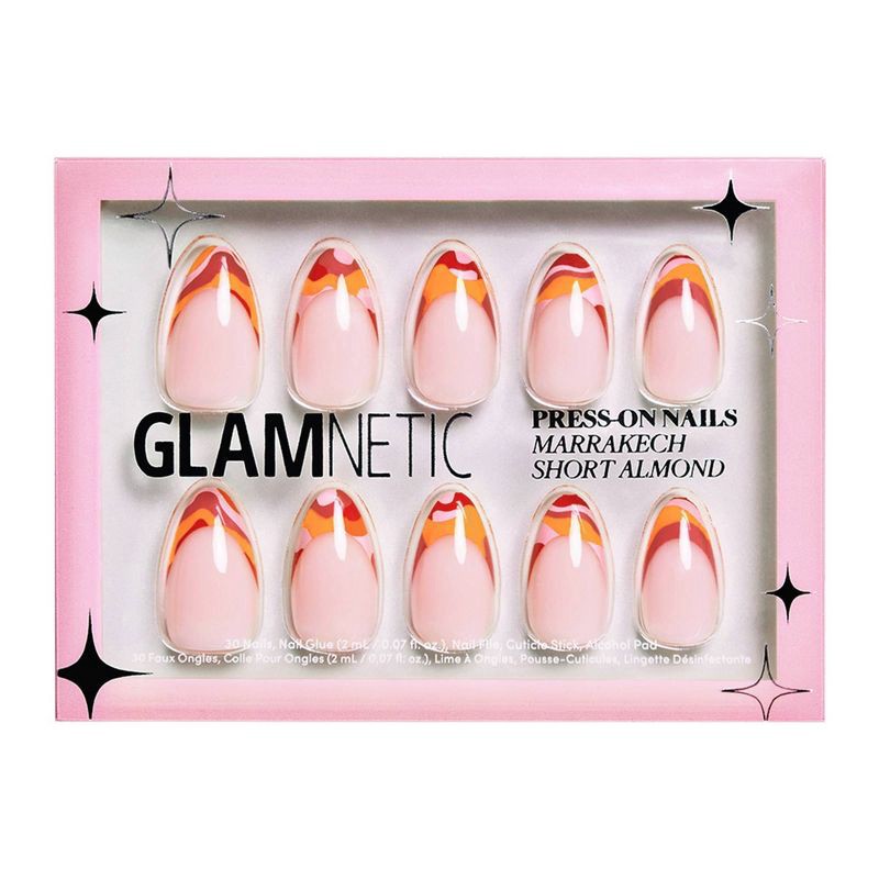 slide 1 of 5, Glamnetic Women's Press-On Nails - Marrakech - 30ct - Ulta Beauty, 30 ct