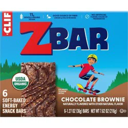 Zbar Chocolate Brownie Granola Bar Organic - 7.62oz/6pk