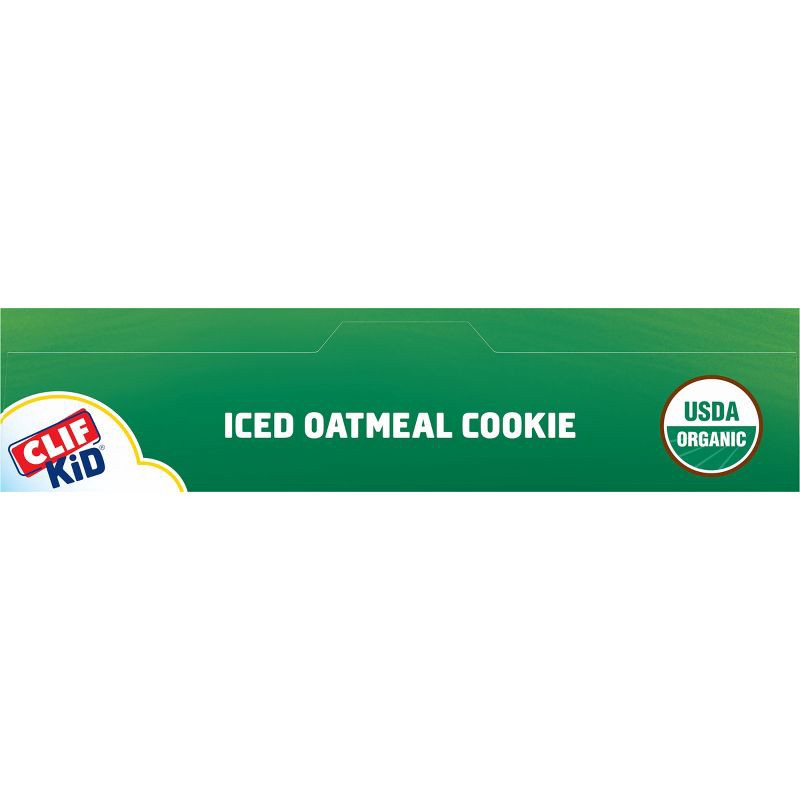 slide 11 of 16, Clif Kid ZBAR Organic Iced Oatmeal Cookie Snack Bar - 7.62oz, 7.62 oz