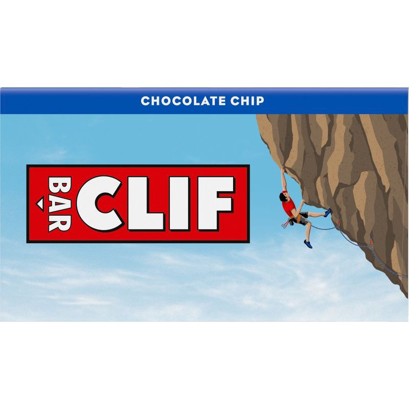 slide 8 of 11, CLIF Bar Chocolate Chip - 24oz/10pk, 24 oz, 10 ct