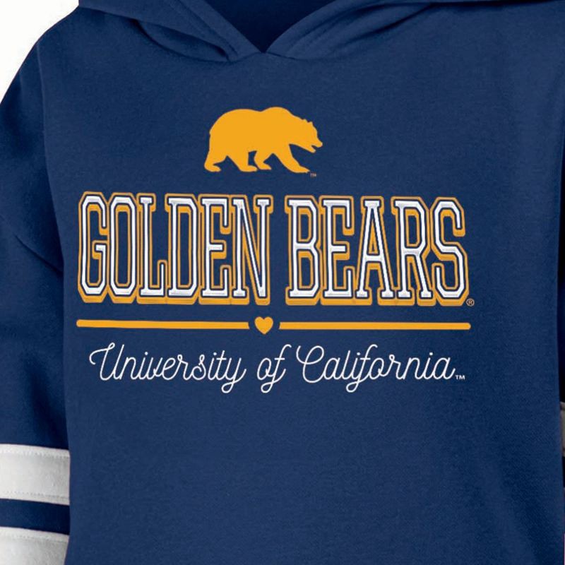 slide 3 of 3, NCAA Cal Golden Bears Girls' Hoodie - M, 1 ct