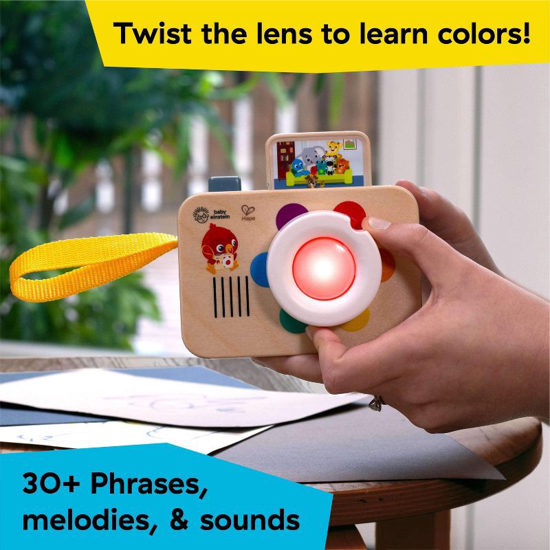 slide 3 of 13, Baby Einstein Hape Learning Camera Lens Baby Toy, 1 ct