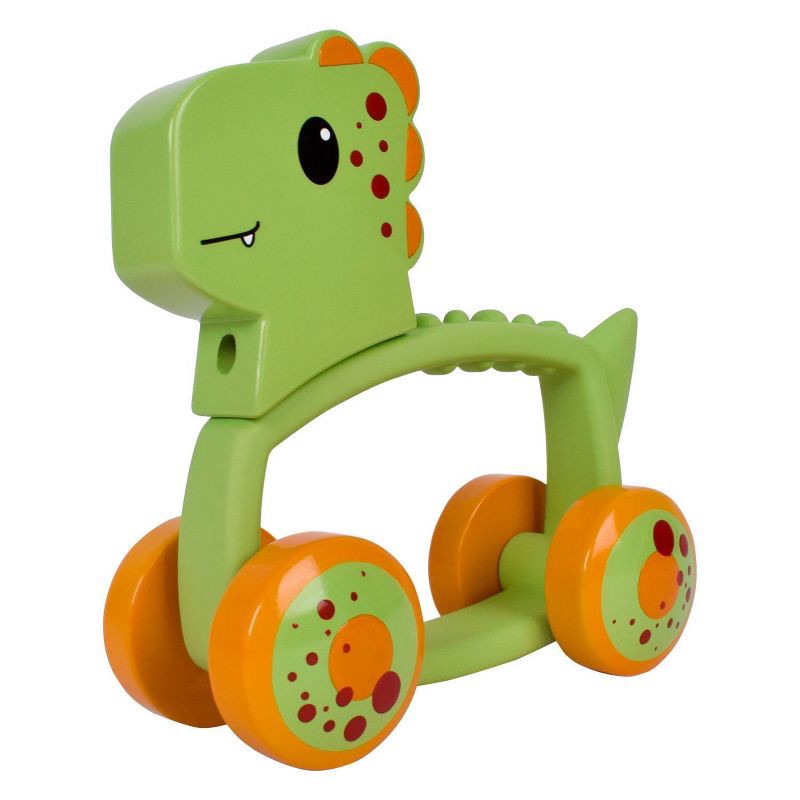 slide 3 of 5, Sunny Days Dino Roller Pull Toy, 1 ct