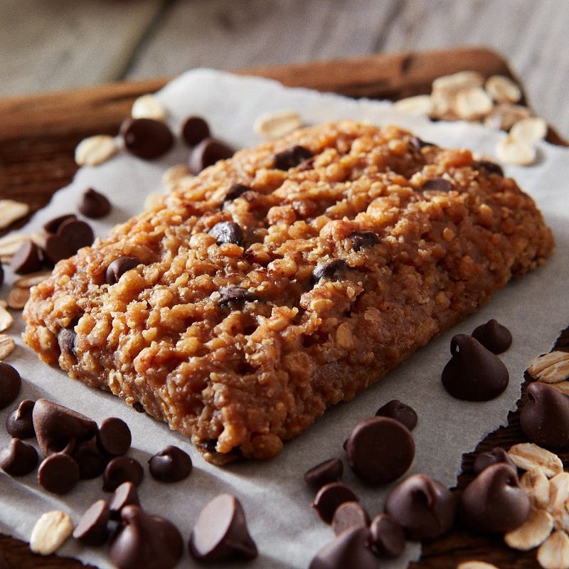 slide 3 of 14, CLIF Bar Chocolate Chip Granola Plant-Based Soy Protein Bar Made with Organic Oats - 10g Protein - 12oz/5ct, 10 gram, 12 oz, 5 ct