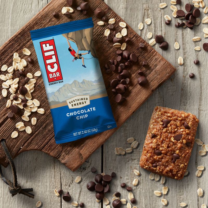 slide 3 of 12, Clif Bar Chocolate Chip Bars - 12oz/5ct, 12 oz, 5 ct