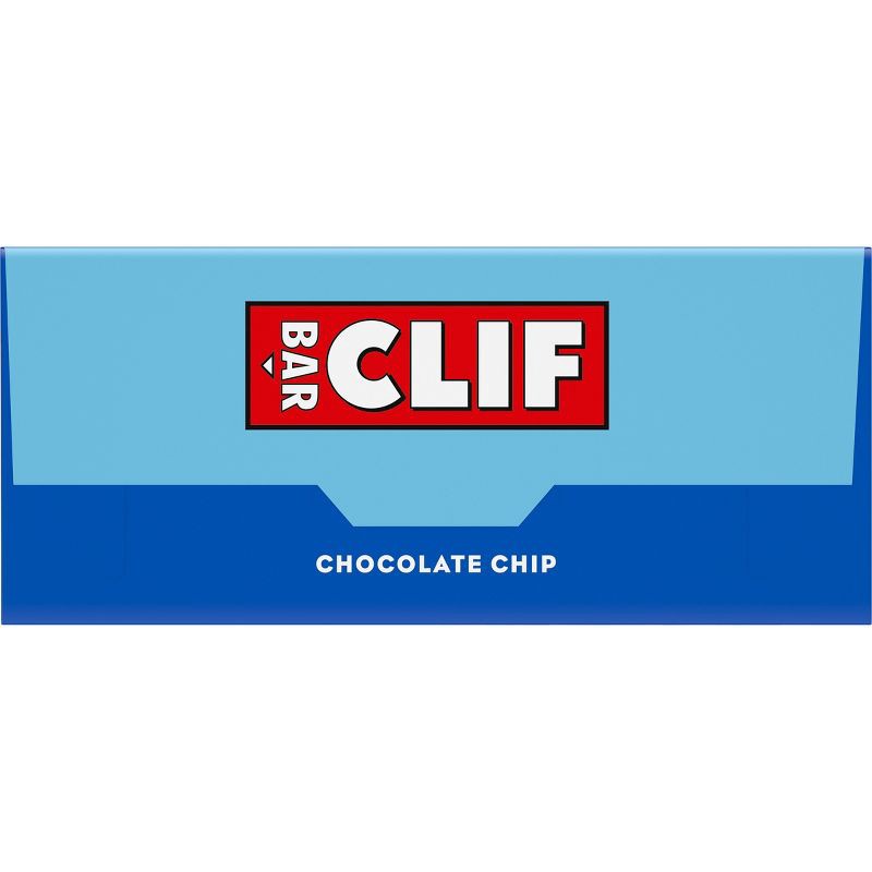 slide 12 of 14, CLIF Bar Chocolate Chip Granola Plant-Based Soy Protein Bar Made with Organic Oats - 10g Protein - 12oz/5ct, 10 gram, 12 oz, 5 ct