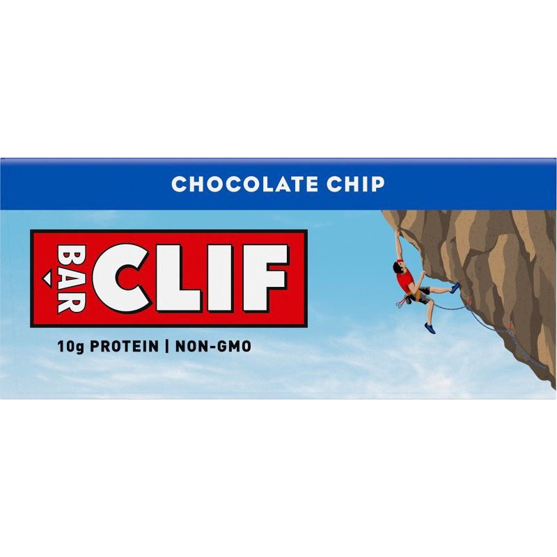 slide 11 of 12, Clif Bar Chocolate Chip Bars - 12oz/5ct, 12 oz, 5 ct