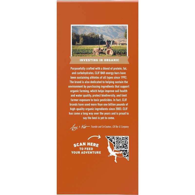 slide 11 of 17, CLIF Bar Crunchy Peanut Butter Granola Plant-Based Soy Protein Bar Made with Organic Oats - 11g Protein - 24oz/10ct, 11 gram, 24 oz, 10 ct