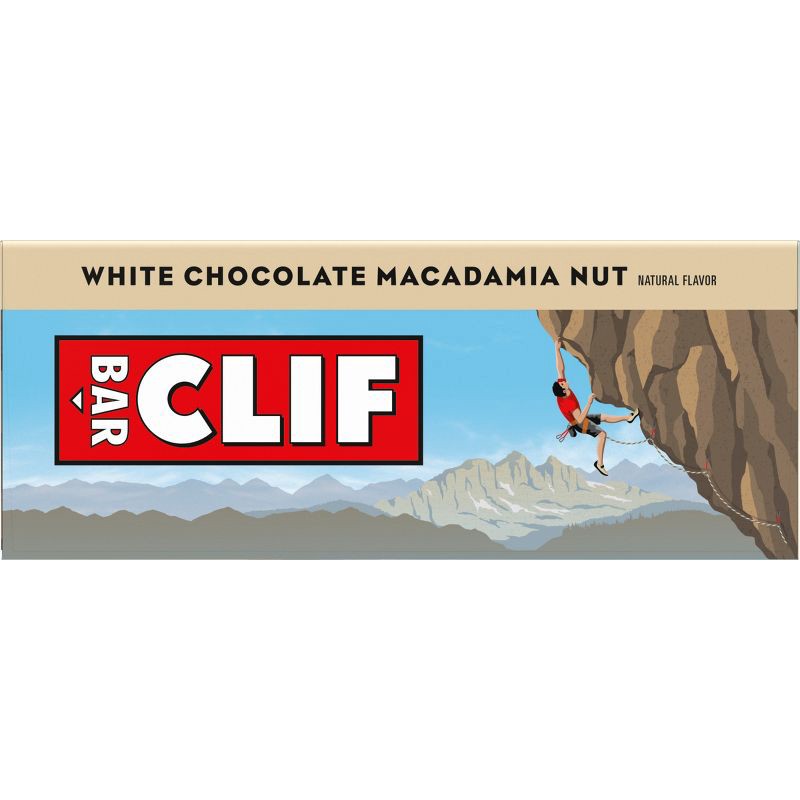 slide 7 of 12, Clif Bar White Chocolate Macadamia Nut Bars - 12oz/5ct, 12 oz, 5 ct