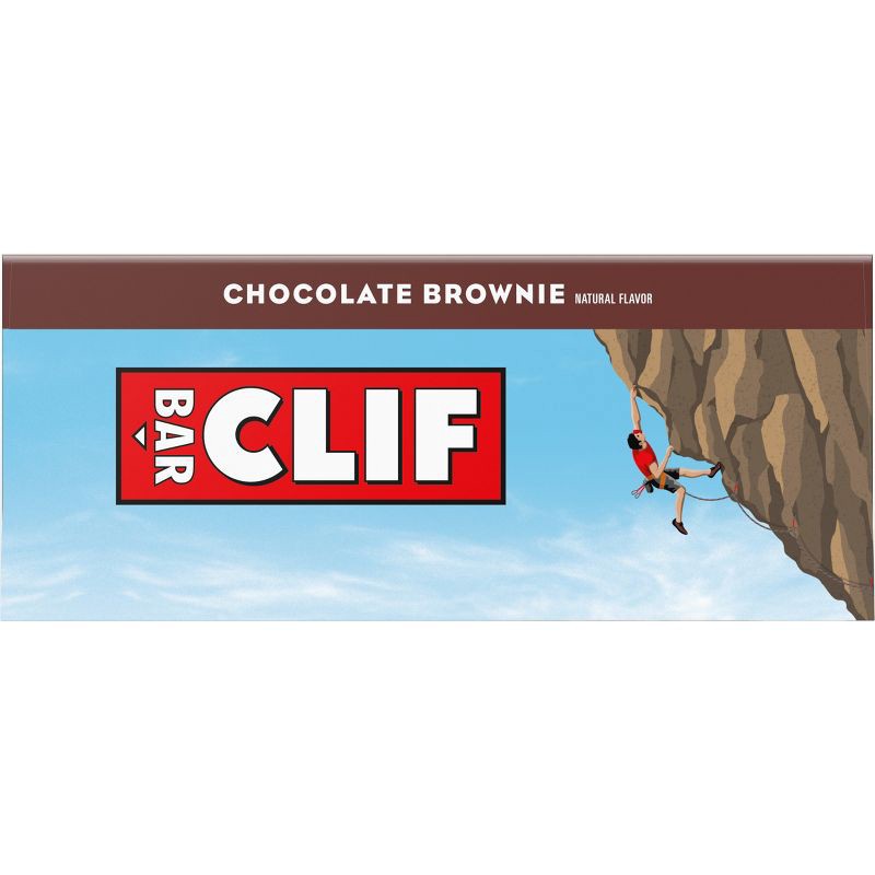 slide 5 of 9, CLIF Bar Chocolate Brownie Energy Bars - 24oz/12pk, 24 oz, 12 ct