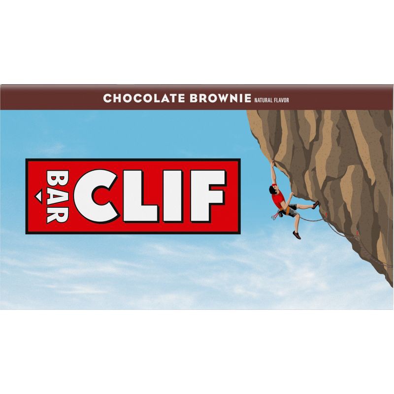 slide 6 of 9, CLIF Bar Chocolate Brownie Energy Bars - 24oz/12pk, 24 oz, 12 ct