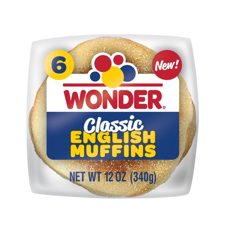 slide 14 of 14, Wonder Classic English Muffin - 12oz, 12 oz
