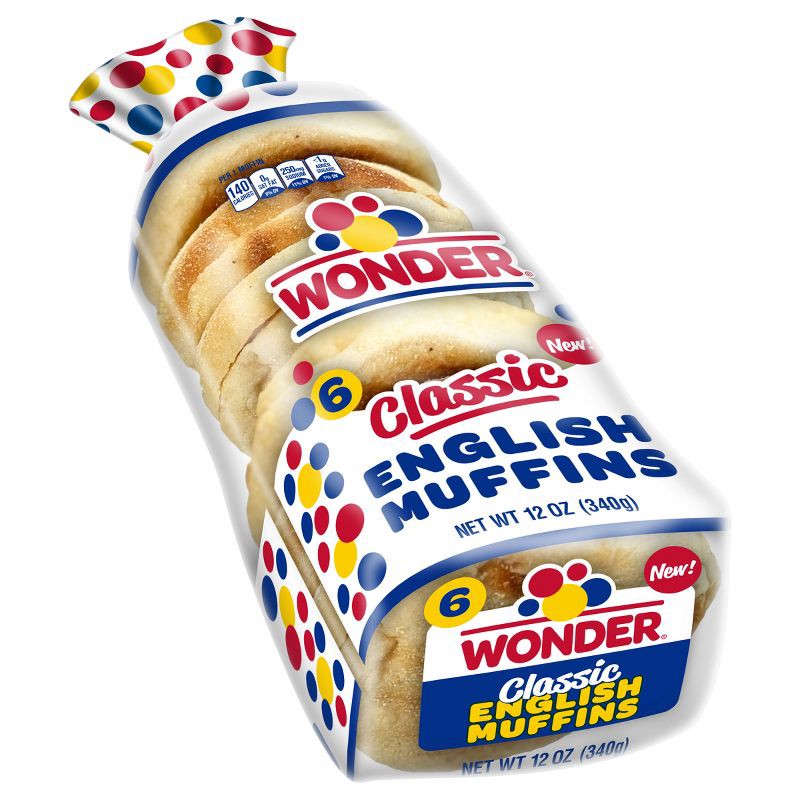 slide 9 of 14, Wonder Classic English Muffin - 12oz, 12 oz