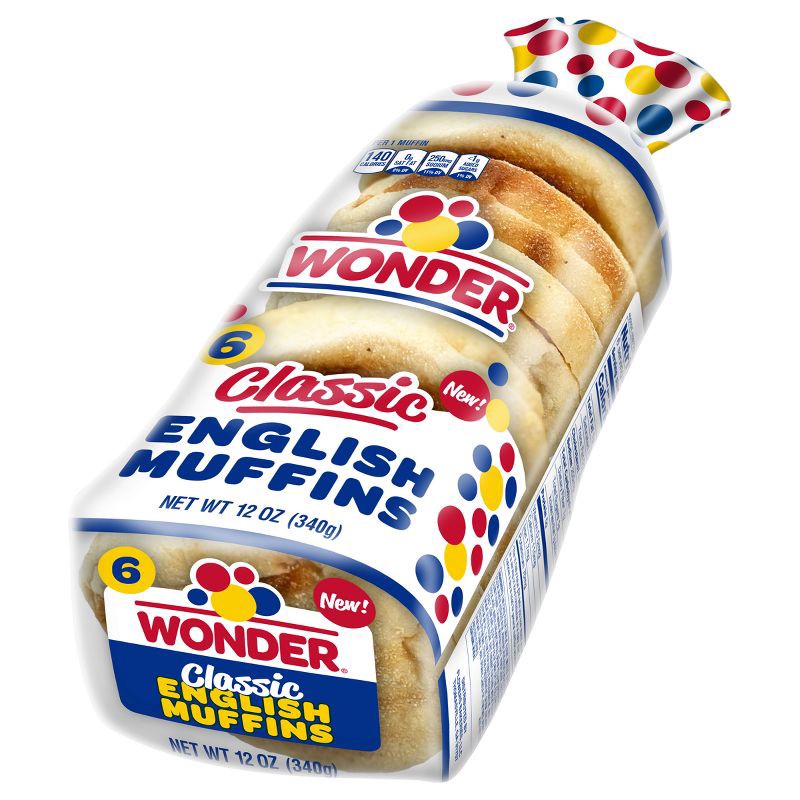 slide 10 of 14, Wonder Classic English Muffin - 12oz, 12 oz