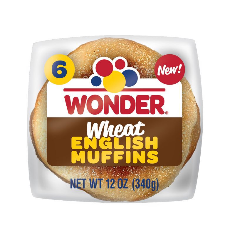slide 3 of 14, Wonder Wheat English Muffin - 12oz, 12 oz