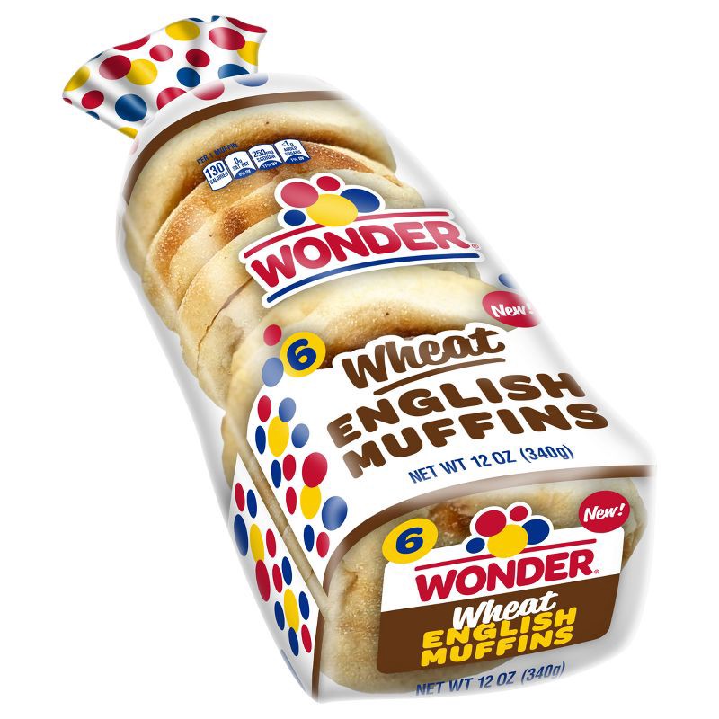 slide 6 of 14, Wonder Wheat English Muffin - 12oz, 12 oz