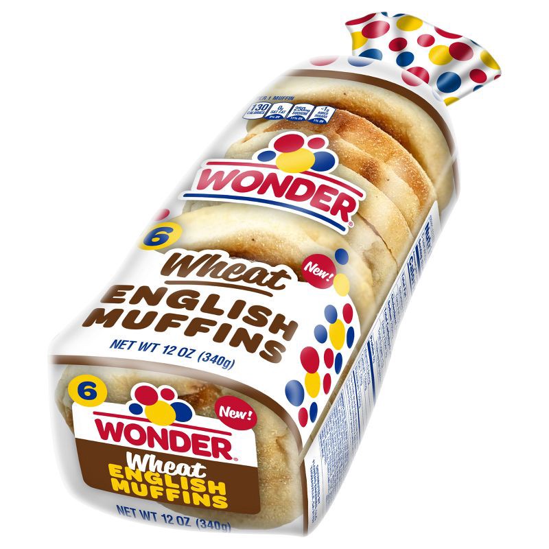 slide 8 of 14, Wonder Wheat English Muffin - 12oz, 12 oz
