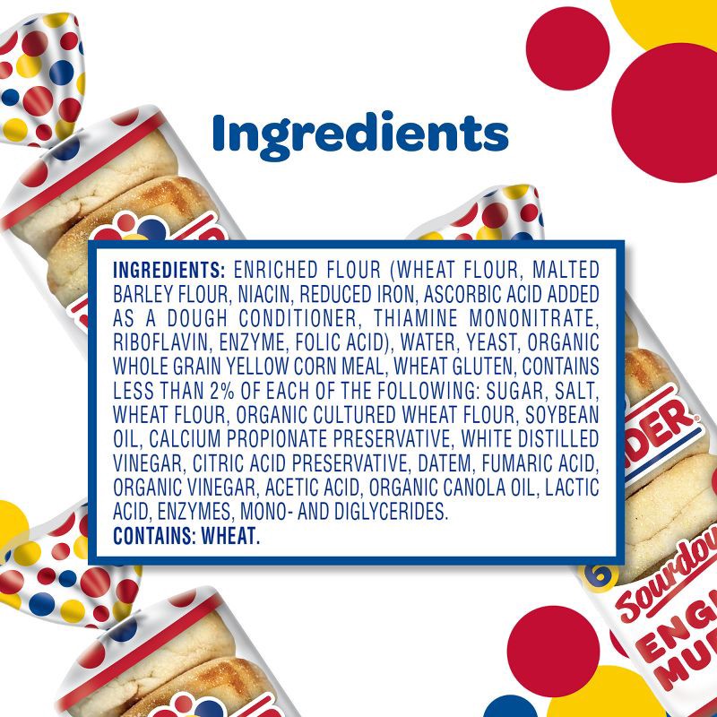 slide 5 of 14, Wonder Sourdough English Muffin - 12oz, 12 oz