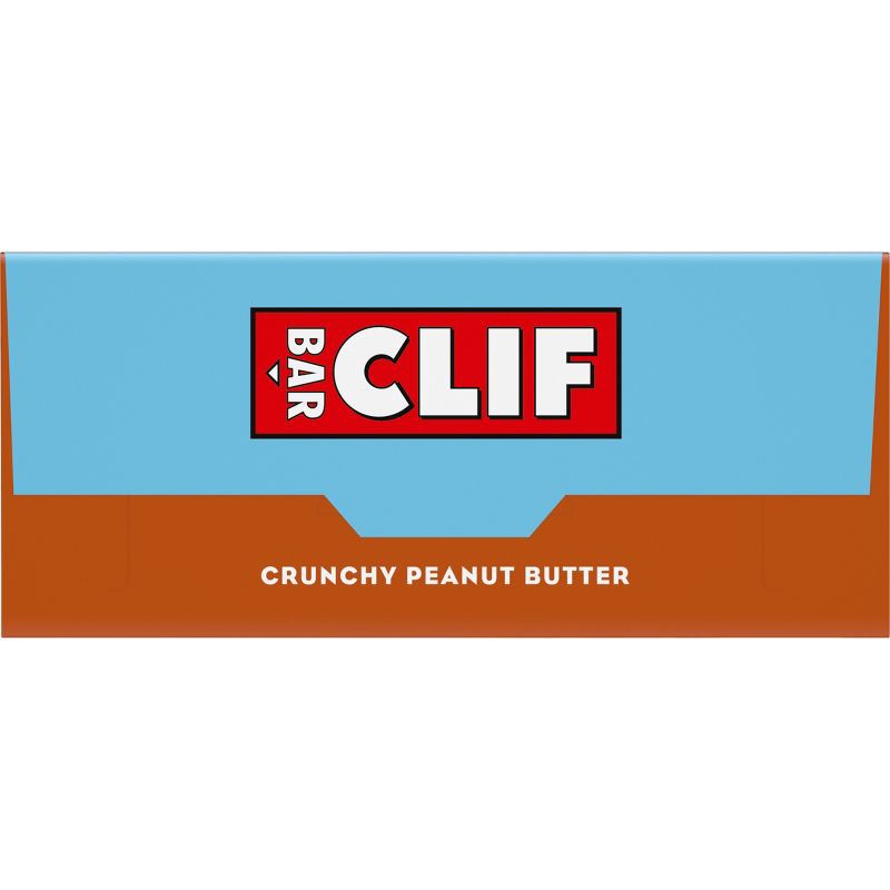 slide 10 of 13, Clif Bar Crunchy Peanut Butter Bars - 12oz/5ct, 12 oz, 5 ct