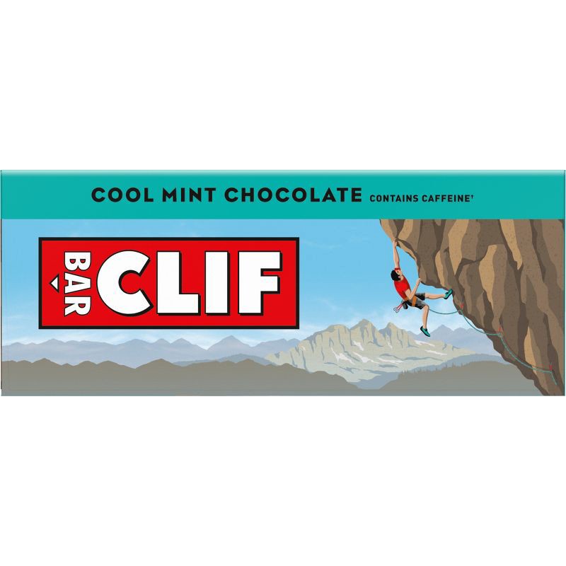 slide 5 of 10, Clif Bar Cool Mint Chocolate Bars - 12oz/5ct, 12 oz, 5 ct