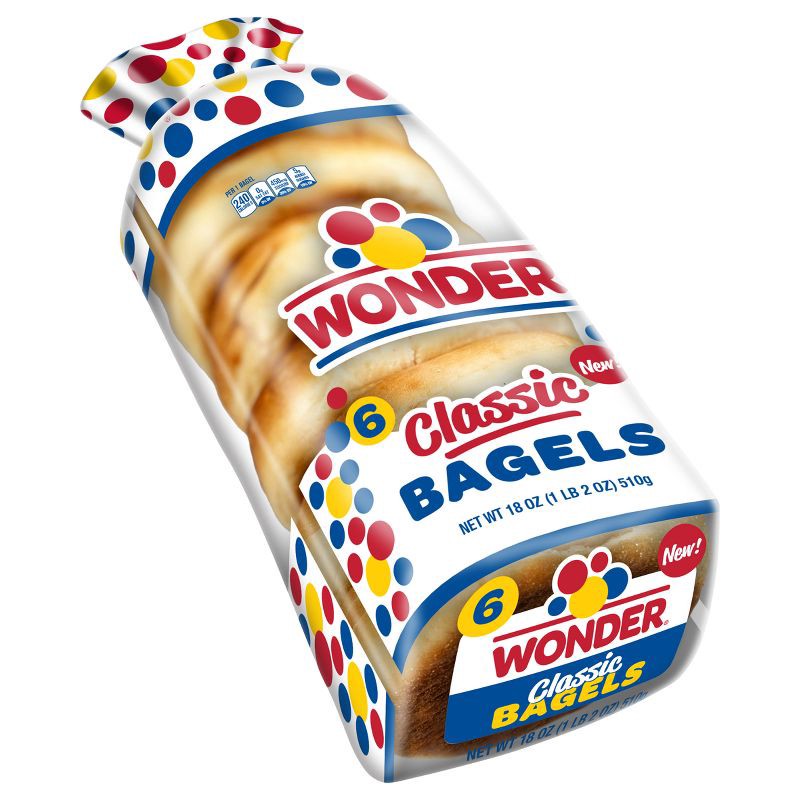 slide 9 of 14, Wonder Classic Bagels - 18oz, 18 oz