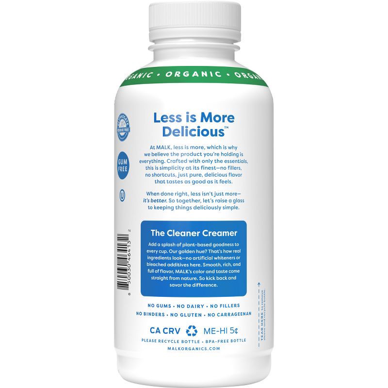 slide 2 of 5, MALK Organics MALK Caramel Almond Creamer - 16 fl oz, 16 fl oz