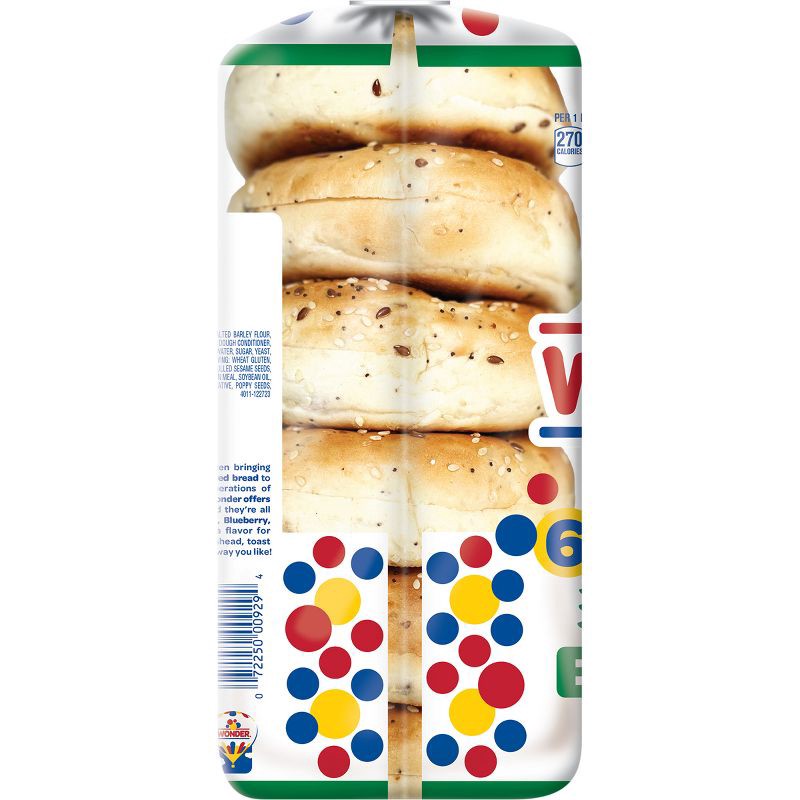slide 10 of 13, Wonder Everything Bagels - 18oz, 18 oz