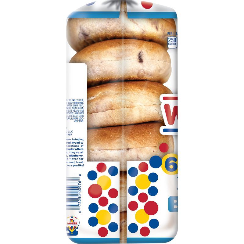 slide 10 of 13, Wonder Blueberry Bagels - 18oz, 18 oz