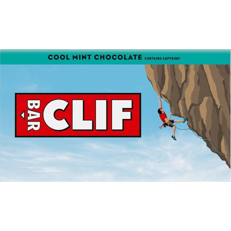 slide 15 of 15, CLIF Bar Cool Mint Chocolate Granola Plant-Based Soy Protein Bar Made with Organic Oats - 10g Protein - 24oz/10ct, 10 gram, 24 oz, 10 ct