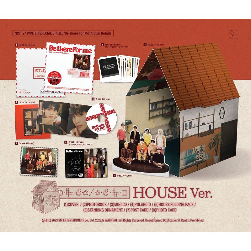 slide 2 of 2, Universal Music Group NCT 127 - Winter Special Single ‘Be There For Me' House Ver. (Target Exclusive, CD), 1 ct