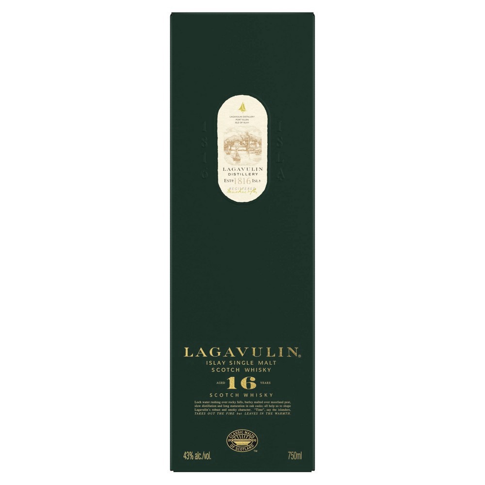 slide 9 of 11, Lagavulin 16 Year Old Islay Single Malt Scotch Whisky, 750 mL, 750 ml