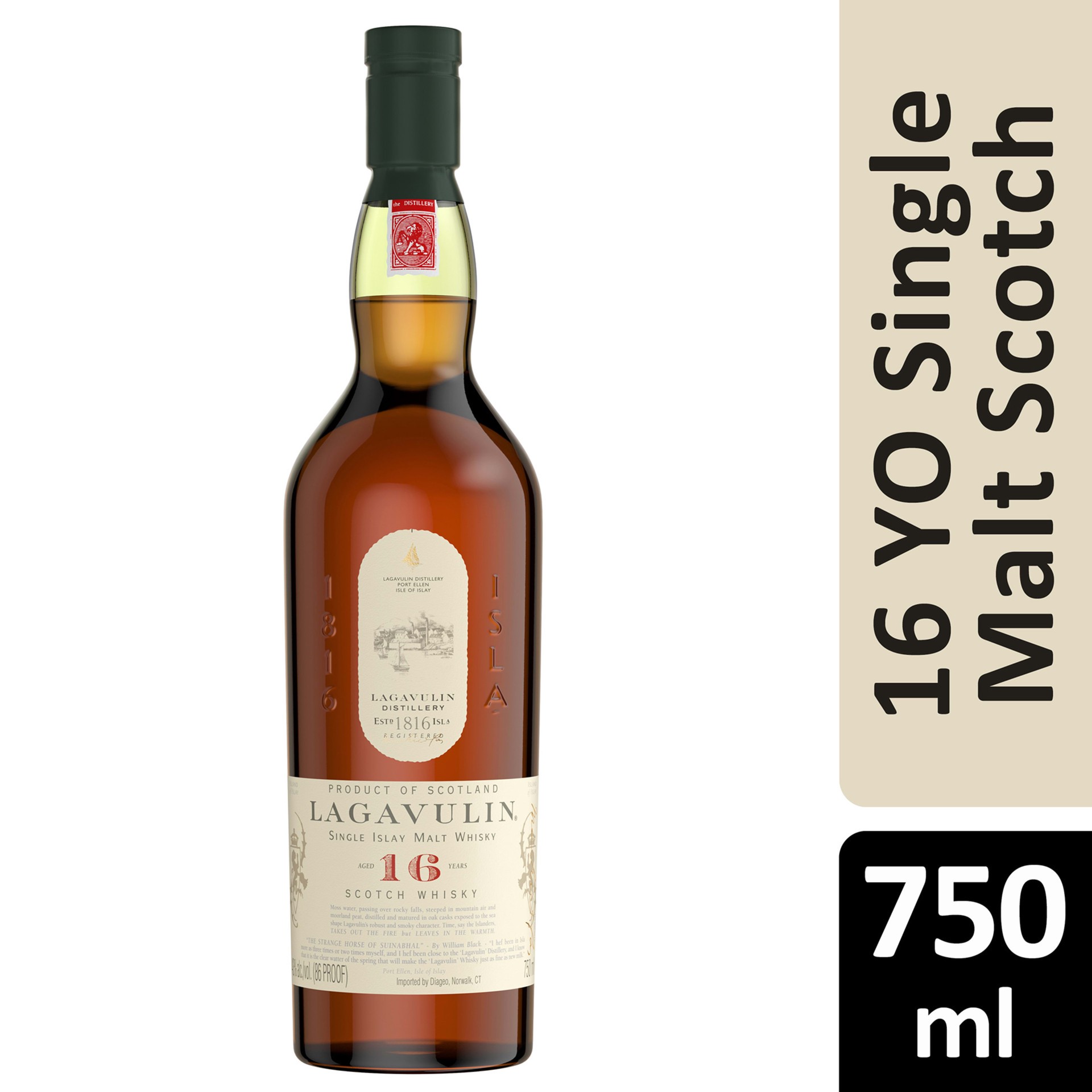 slide 1 of 11, Lagavulin 16 Year Old Islay Single Malt Scotch Whisky - 750 ml, 750 ml