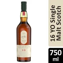 Lagavulin 16 Year Old Islay Single Malt Scotch Whisky - 750 ml