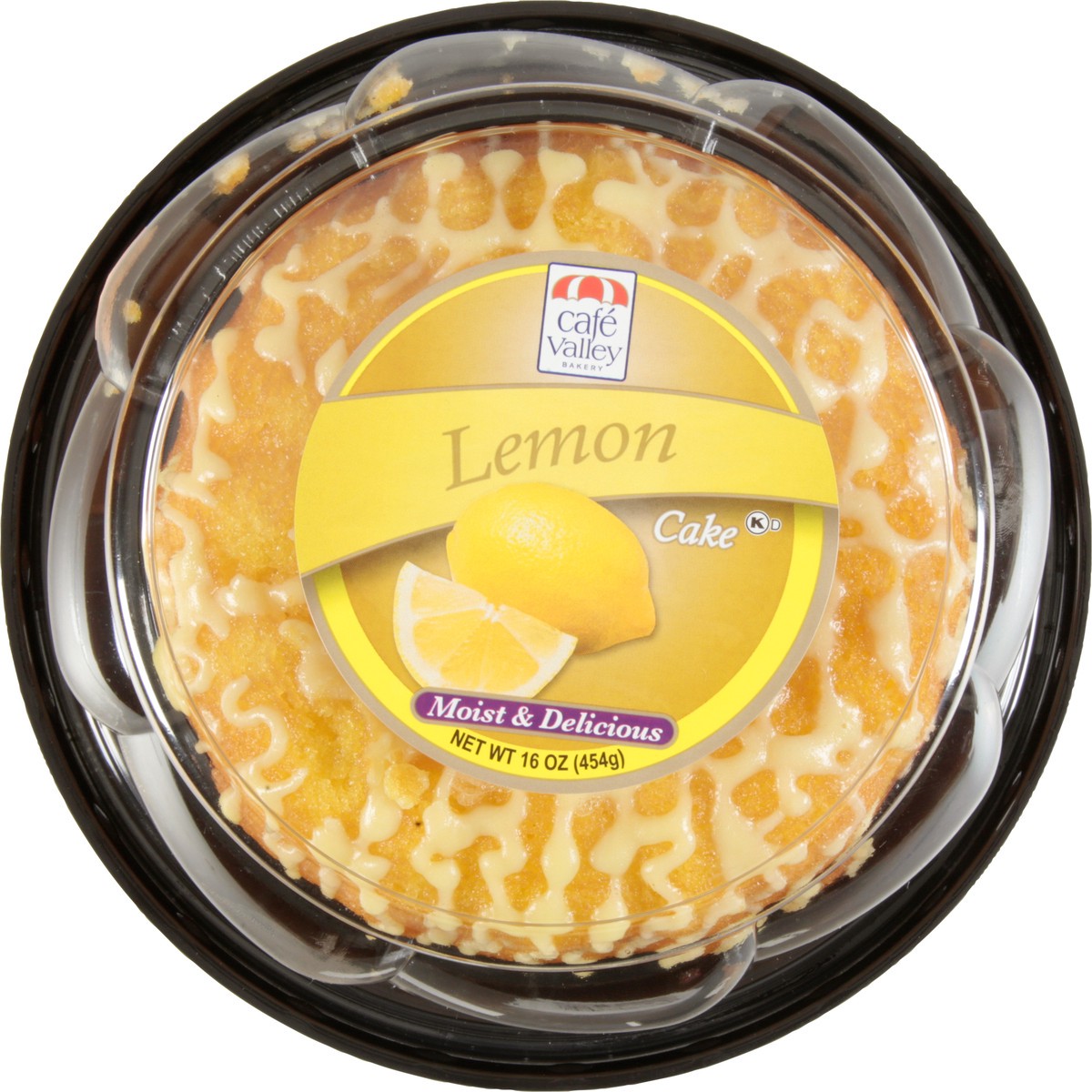 slide 7 of 9, Cafe Valley Lemon Bundt Cake, 16 oz