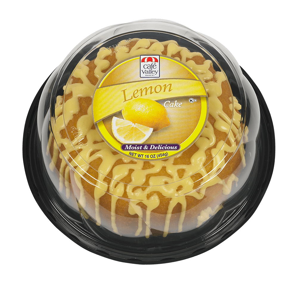 slide 1 of 9, Cafe Valley Lemon Bundt Cake, 16 oz