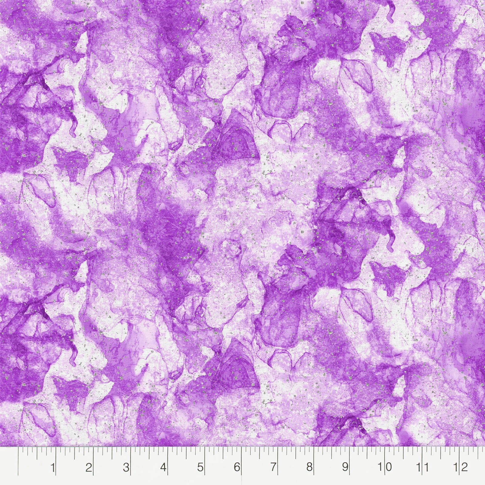 slide 3 of 8, Multicolor Element Printed Fabric Bundle By Loops & Threads, 18 in x 21 in